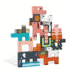 Animal Building Blocks Puzzle Educational Toy