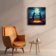 Halloween Horror Witch Wooden Puzzle Halloween Gift Puzzle Toy