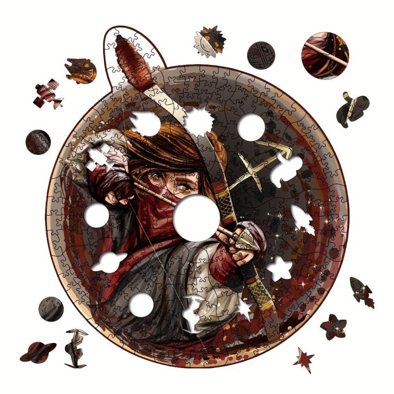 Sagittarius Wood Puzzle In Box
