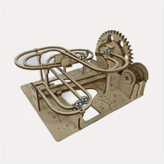3D Wood Puzzle Track Ball Toy DIY Educational