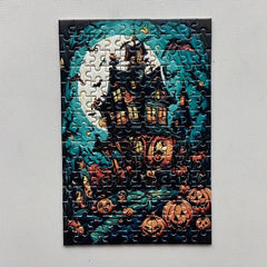 Halloween Mini Test Tube Puzzles Painting Toys Educational Jigsaw Puzzles