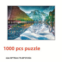 1000pcs Jigsaw Puzzles - Gift, Decompression Toy, Wall Decor