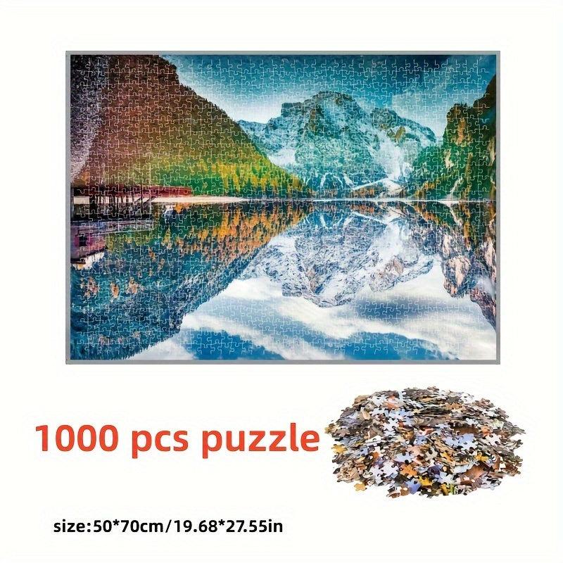 1000pcs Jigsaw Puzzles - Gift, Decompression Toy, Wall Decor