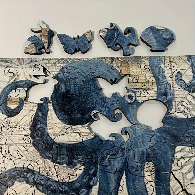 Undersea World Wooden Jigsaw Puzzle Play