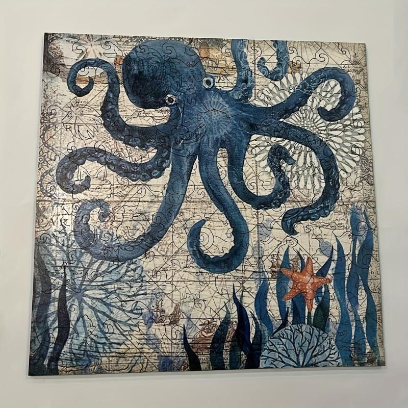 Undersea World Wooden Jigsaw Puzzle Play