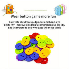 Button Big Combat Educational Toy for Hand-Eye Coordination
