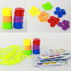 Button Big Combat Educational Toy for Hand-Eye Coordination