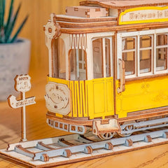 145pcs TG505 Tram 3D Puzzle DIY Creative Toy Educational Gift