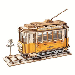145pcs TG505 Tram 3D Puzzle DIY Creative Toy Educational Gift