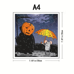 Halloween Wooden Puzzles High-Quality Unique Shape Jigsaw Puzzles