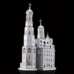 DIY Metal Toy Castle Model 3D Game Puzzle Tower Model