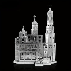 DIY Metal Toy Castle Model 3D Game Puzzle Tower Model