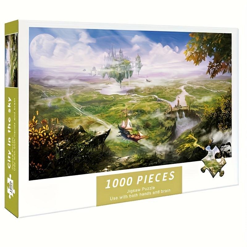 1000pcs Jigsaw Puzzle Landscape Famous Painting For Adults Brain Teaser