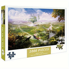 1000pcs Jigsaw Puzzle Landscape Famous Painting For Adults Brain Teaser