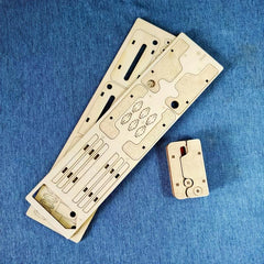 Gravity DIY Toy Radish Decompression Wooden Puzzle Sensory Anxiety Stress Relief
