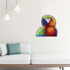 Wooden Puzzle Creative Jigsaw Game Irregular Animal Educational Wall Pendant