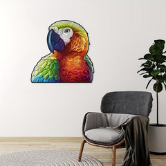 Wooden Puzzle Creative Jigsaw Game Irregular Animal Educational Wall Pendant