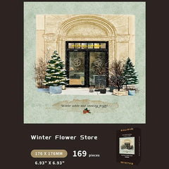 169 Pieces Jigsaw Puzzle for Adults Four Seasons Flower Store