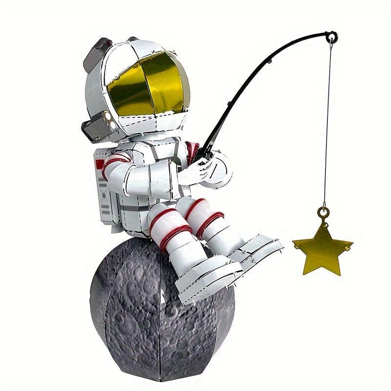 DIY Metal Assembly Astronaut Model 3D Game Puzzle Toy