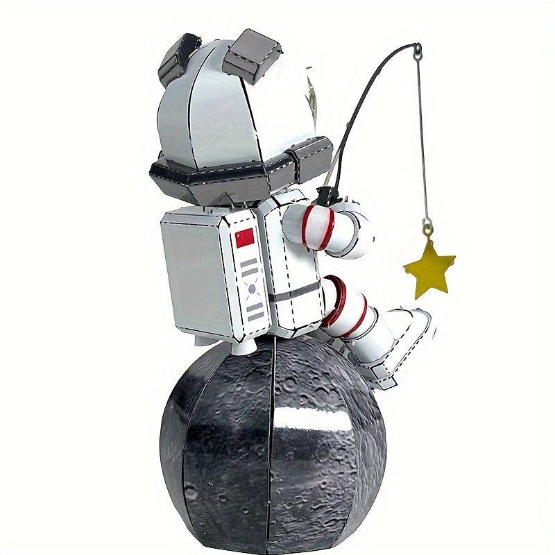 DIY Metal Assembly Astronaut Model 3D Game Puzzle Toy