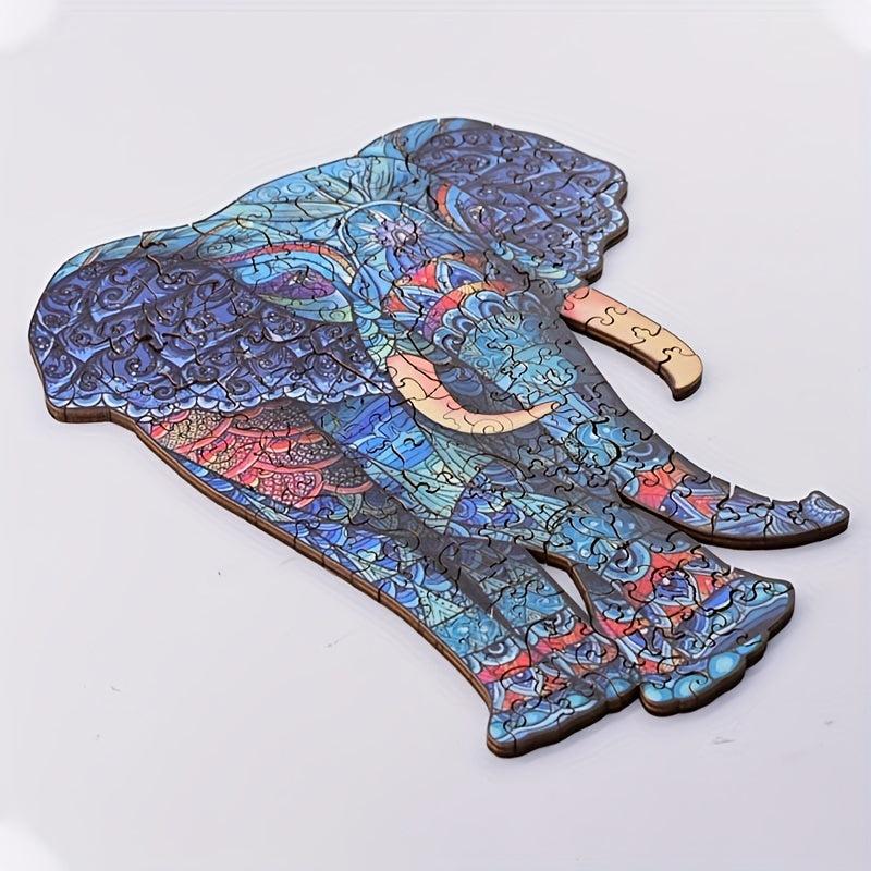 Elephant Wooden Puzzle for Adults