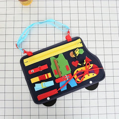 Cartoon Felt Busy Board Educational Puzzle