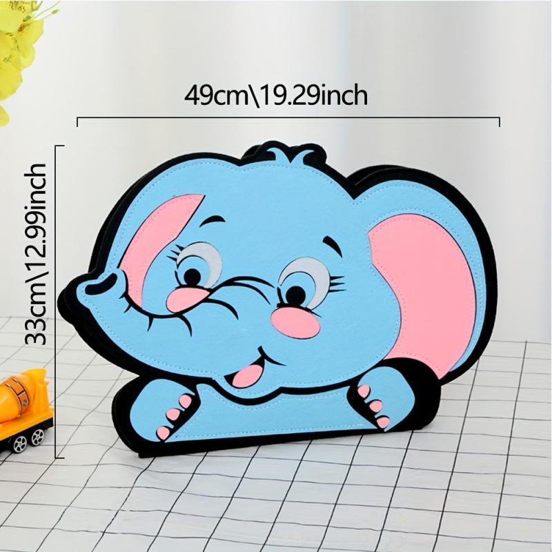 Cartoon Felt Busy Board Educational Puzzle