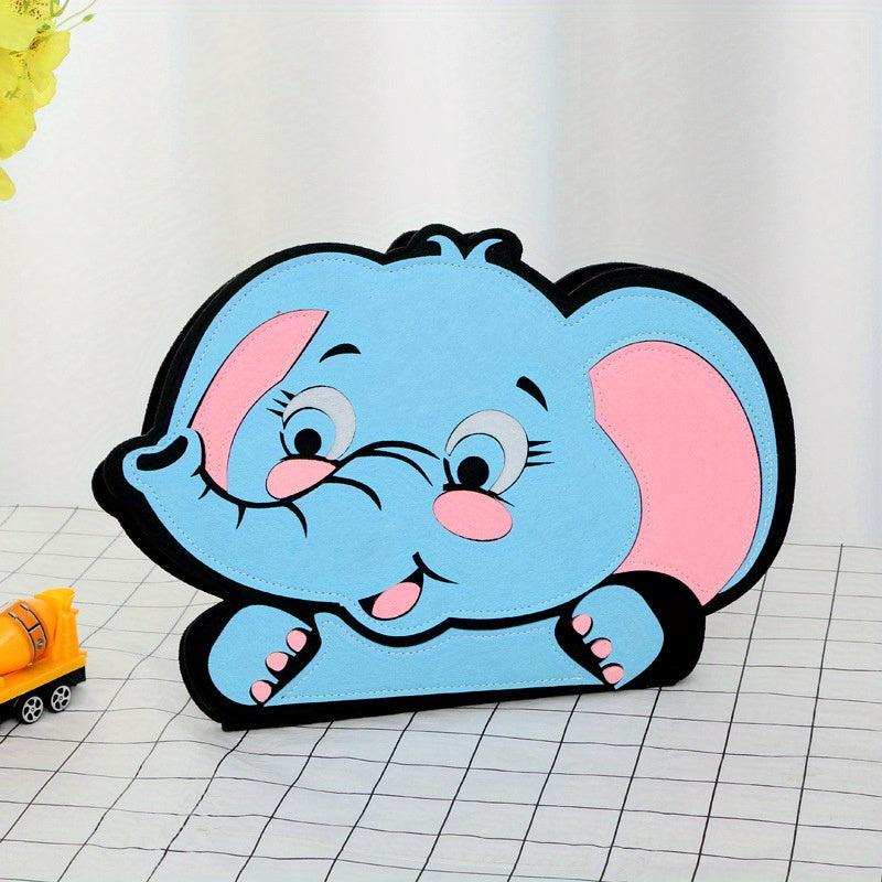 Cartoon Felt Busy Board Educational Puzzle