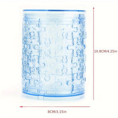 3D Stereo Crystal Puzzle Pen Holder Piggy Bank
