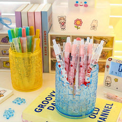 3D Stereo Crystal Puzzle Pen Holder Piggy Bank