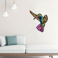 Wooden Bird Puzzle Educational Toy Model Assembly Decorative Wall Pendant