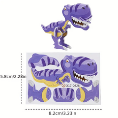 Cartoon Dinosaur Puzzles Family Play Educational Toys