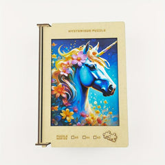 234 Pcs Horses Wooden Jigsaw Puzzles - Unique Shape, Adult Gift, Family Fun