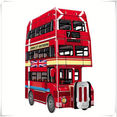 London Bus 3D Puzzle Foam Toy Model Building Kit