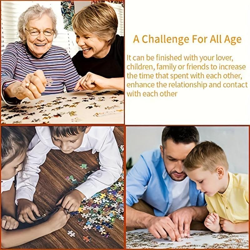 1000 Piece Jigsaw Puzzle Famous Painting Landscape Adult Brain Teaser
