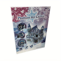 Ice Castle 3D Puzzle Dollhouse Assembly With Furniture Toys Girls Boys Gift