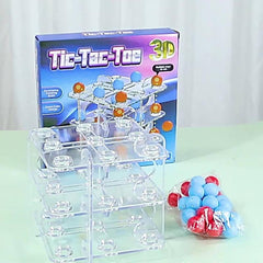 3D Tic Tac Toe Marble Game for Kids