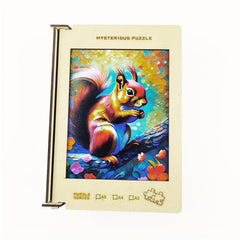 234 Pcs Squirrel Wooden Jigsaw Puzzles for Adults and Kids