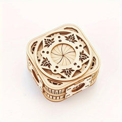 3D Wooden Puzzle Music Box Creative Gift Unlock Imagination Adult
