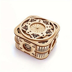 3D Wooden Puzzle Music Box Creative Gift Unlock Imagination Adult