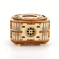 3D Wooden Puzzle Music Box Creative Gift Unlock Imagination Adult