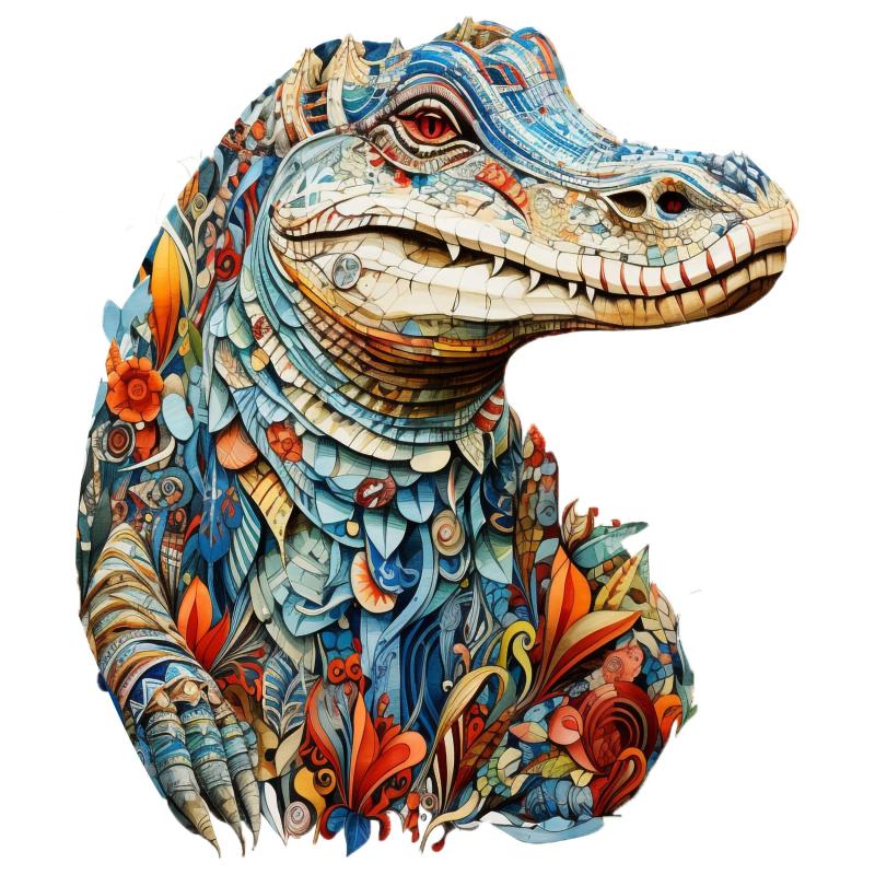 Wooden Jigsaw Puzzles Magic Puzzles Unique Irregular Shaped Wooden Puzzles