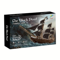 Large Size Pearl Pirate 3D Puzzle Ideal Christmas Gift for Kids