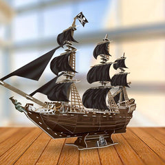 Large Size Pearl Pirate 3D Puzzle Ideal Christmas Gift for Kids