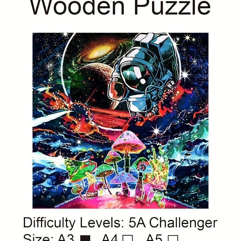 Wooden Puzzle for Family Fun and Learning