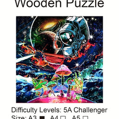 Wooden Puzzle for Family Fun and Learning