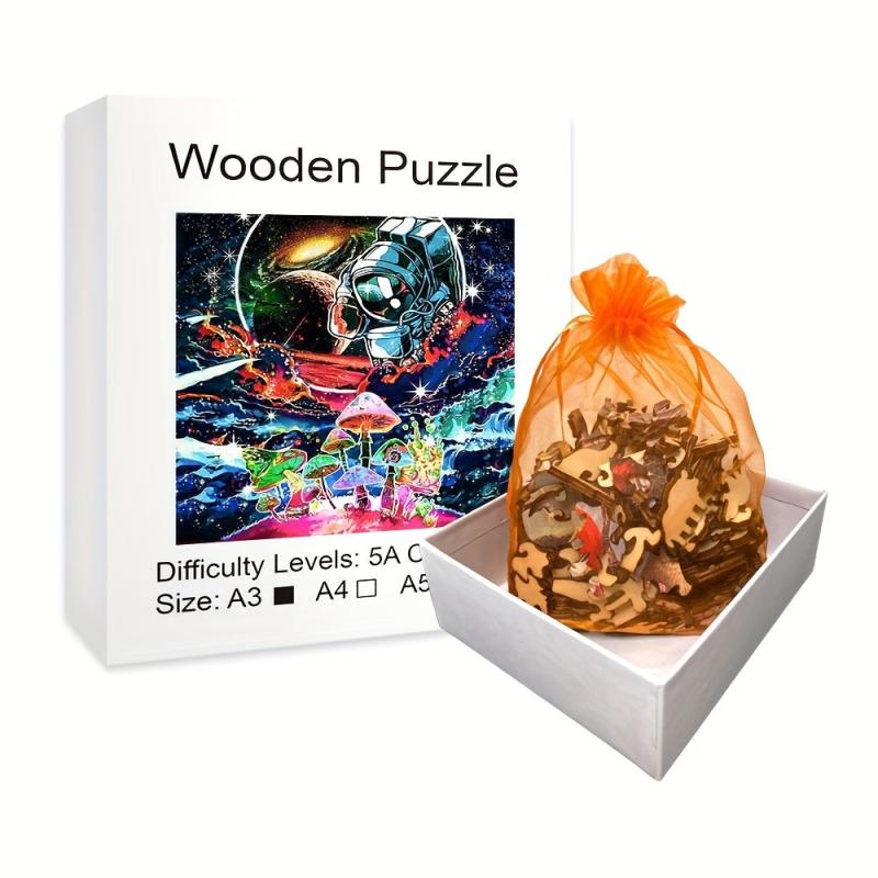 Wooden Puzzle for Family Fun and Learning