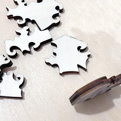 Elephant Wooden Puzzle Religious Irregular Animal Wood Gift