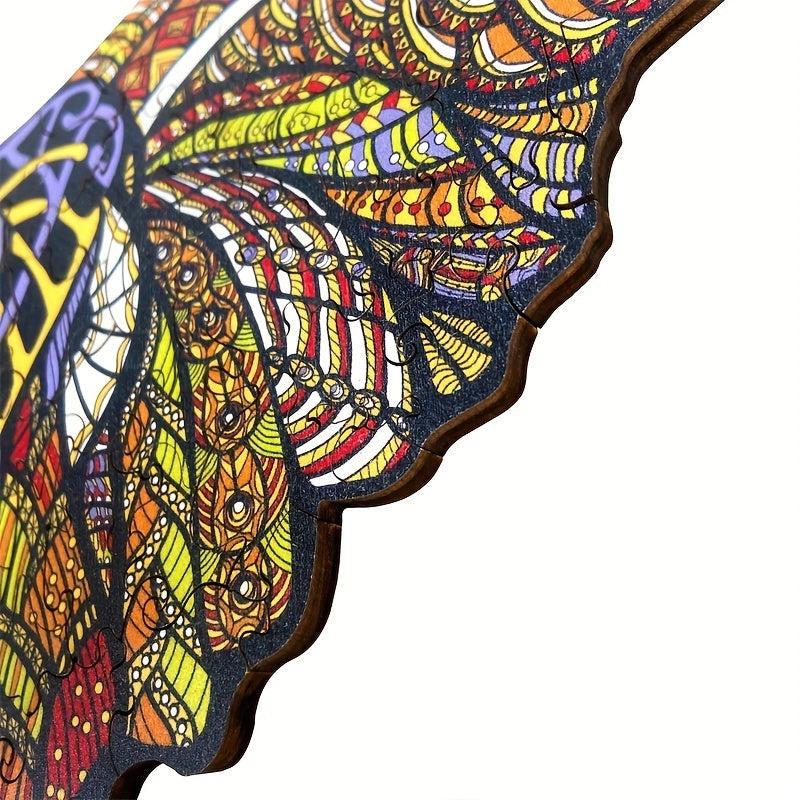 Elephant Wooden Puzzle Religious Irregular Animal Wood Gift