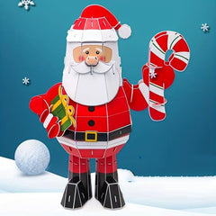Santa And Sleigh Festive 3D Christmas Gift For All Ages